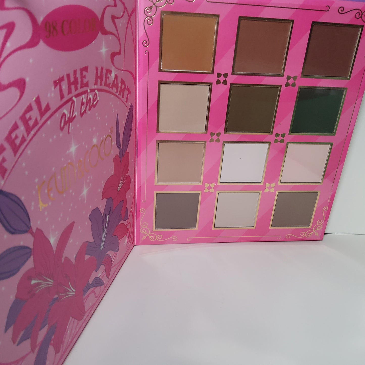 KEVIN Y COCO PURPLE DRAGON 98 COLOR EYESHADOW PALETTE