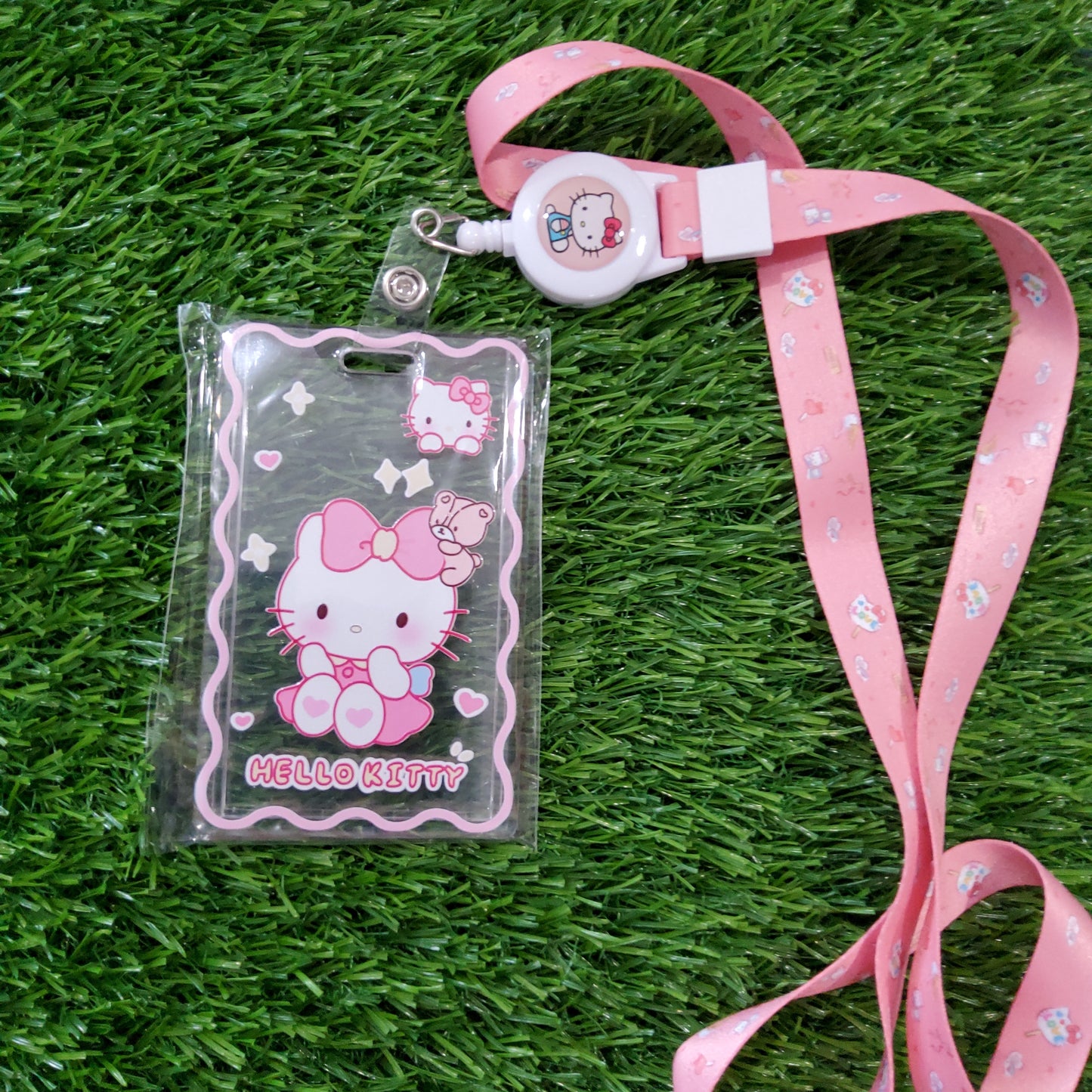 tarjetero para identificacion transparente Hk y kuromy