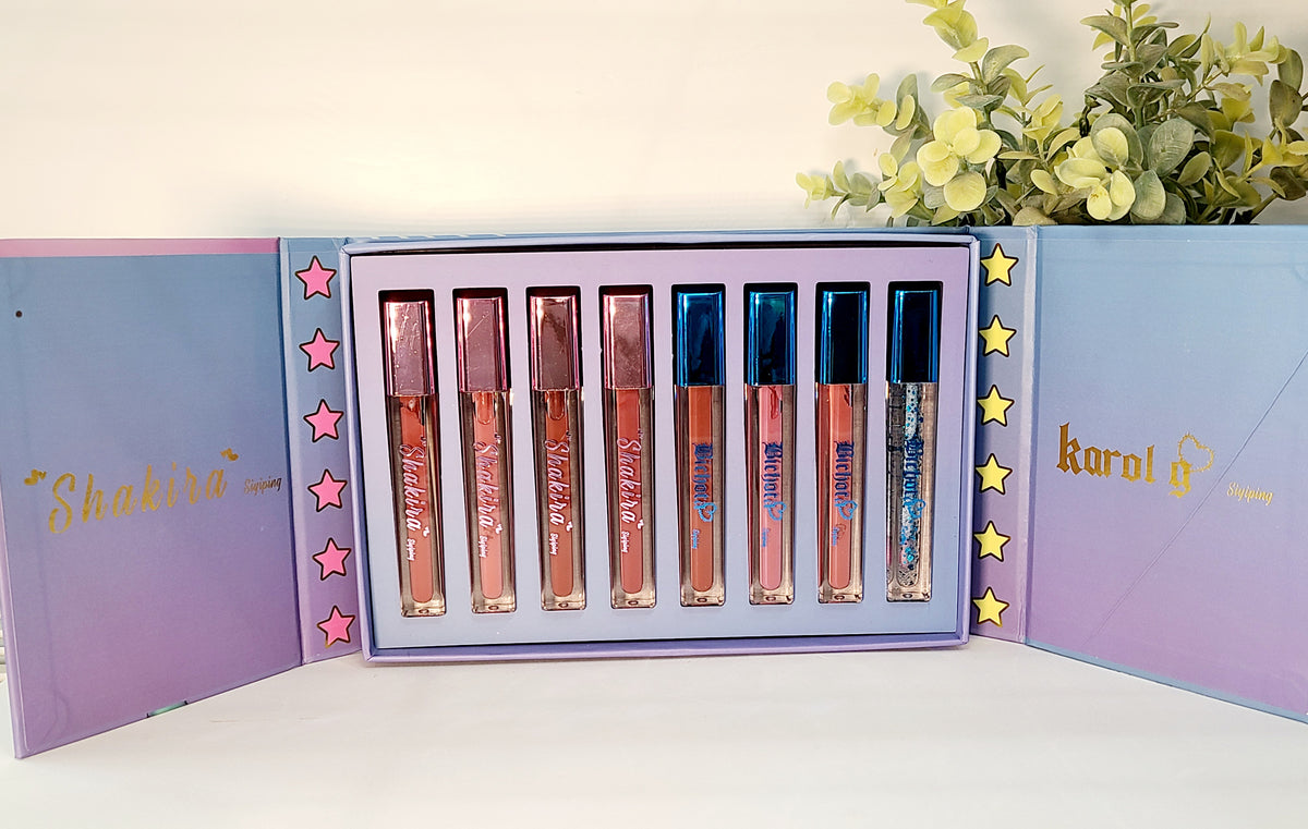 Set de 8 Labiales Mate – SIYIPING