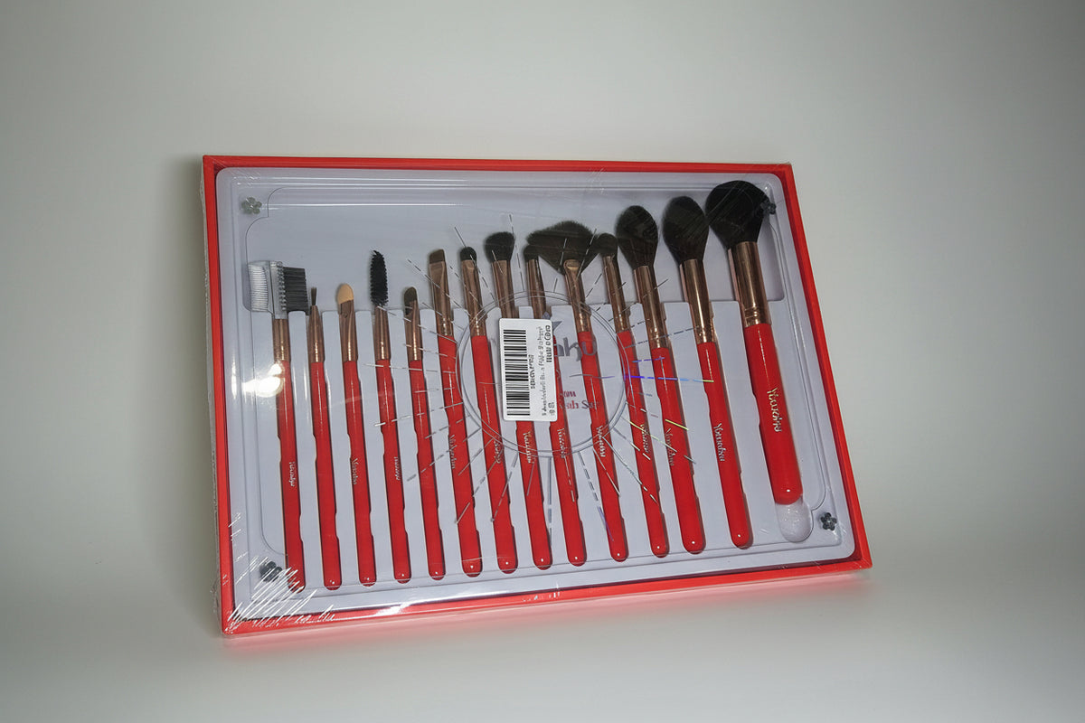 Set de Brochas de Maquillaje – 14 Piezas