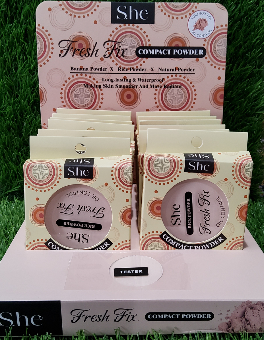 Polvo Compacto Fresh Fix Oil Control – S.he Makeup