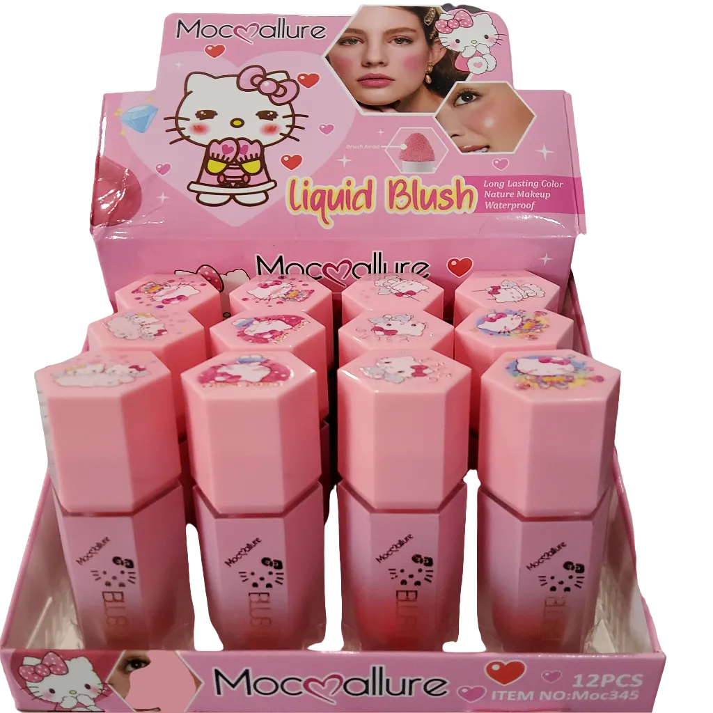 Rubor Líquido Peach – Mocallure