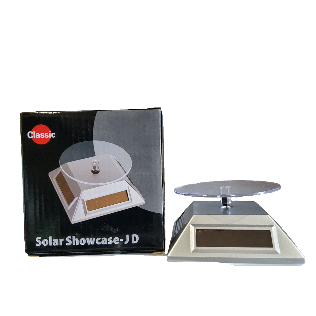 DISPLAY GIRATORIO SOLAR CASE SHOWCASE- JD