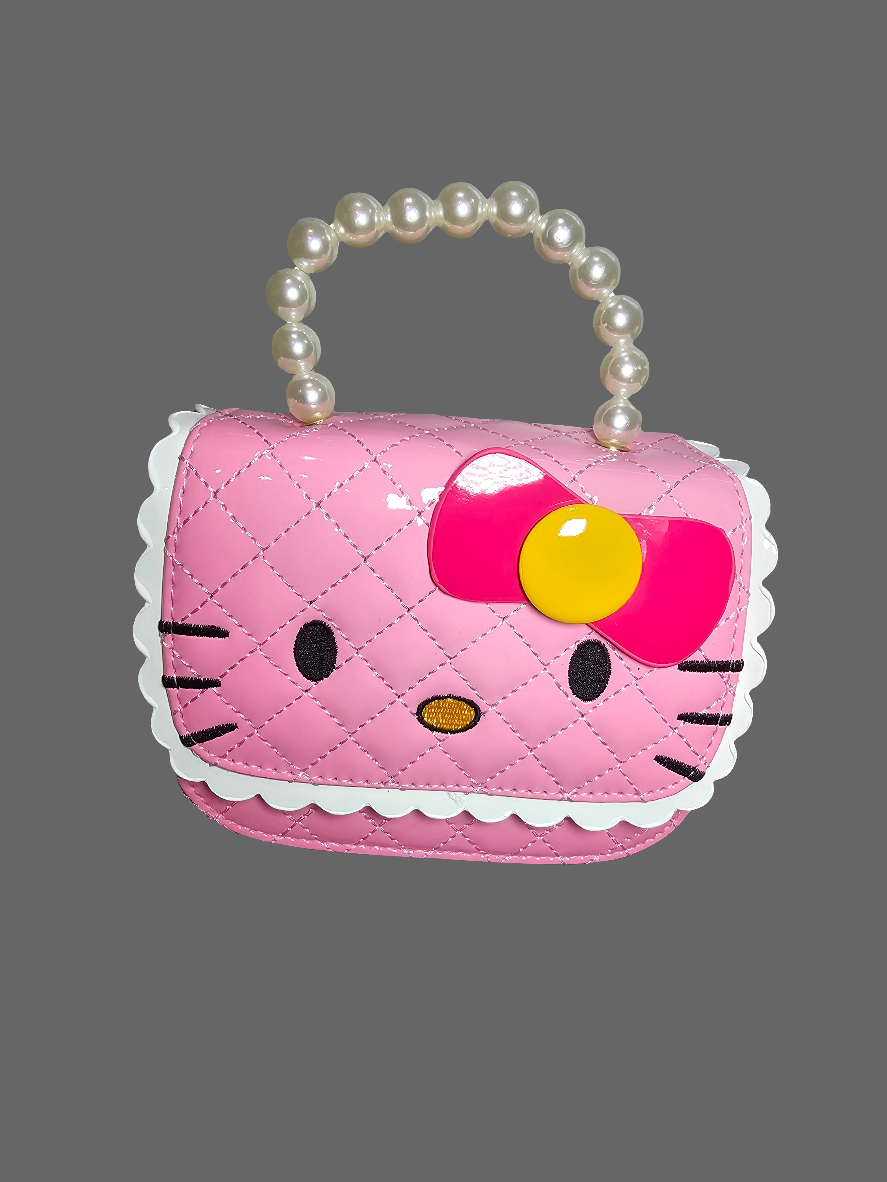 bolso para niñas Hk con perlas
