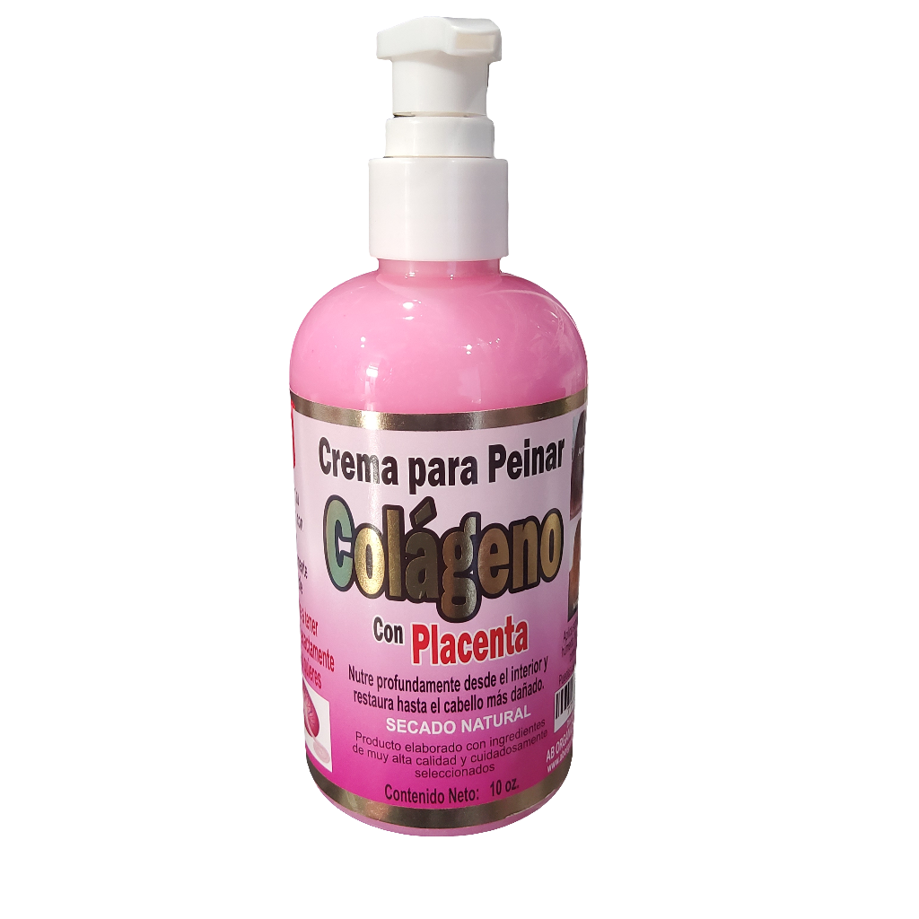 CREMA PARA PEINAR DE COLAGENO CON PLACENTA