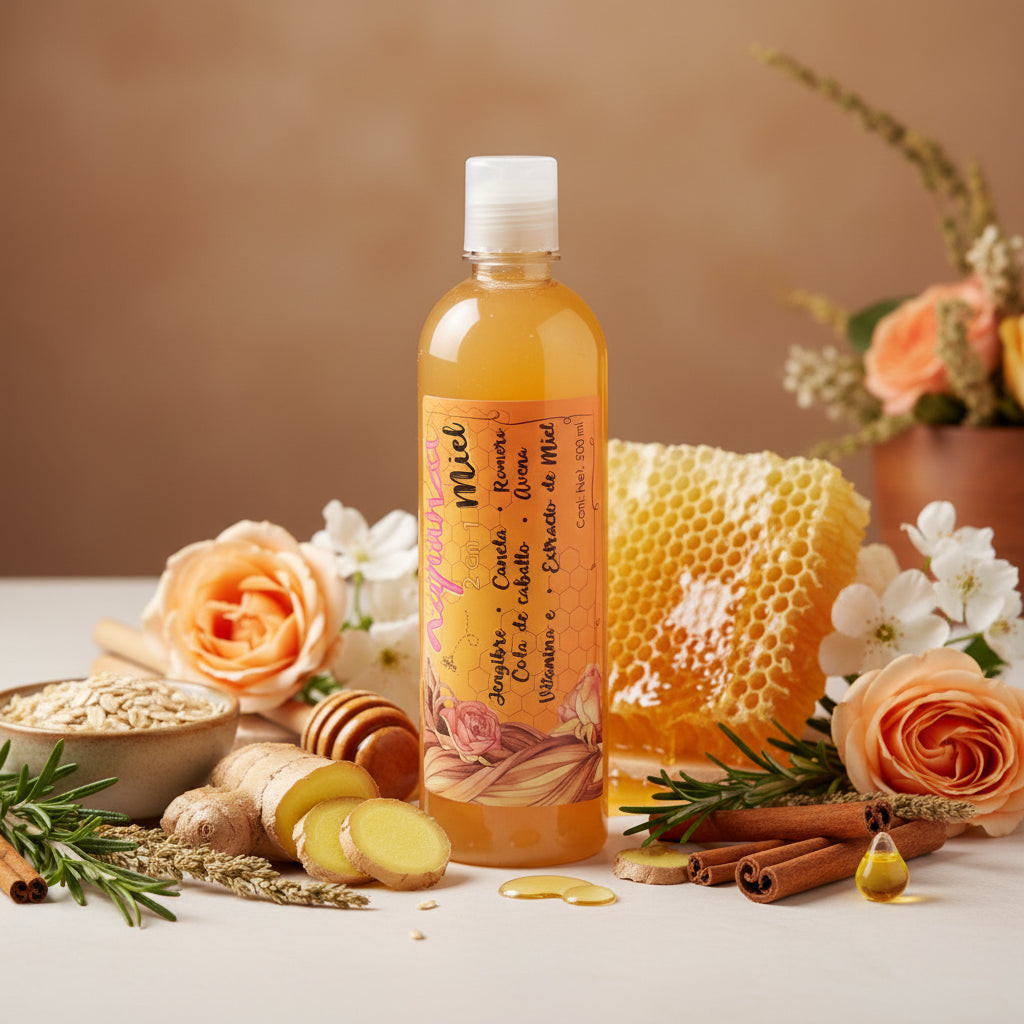 Shampoo rampunzel aclarador de ingredientes naturales