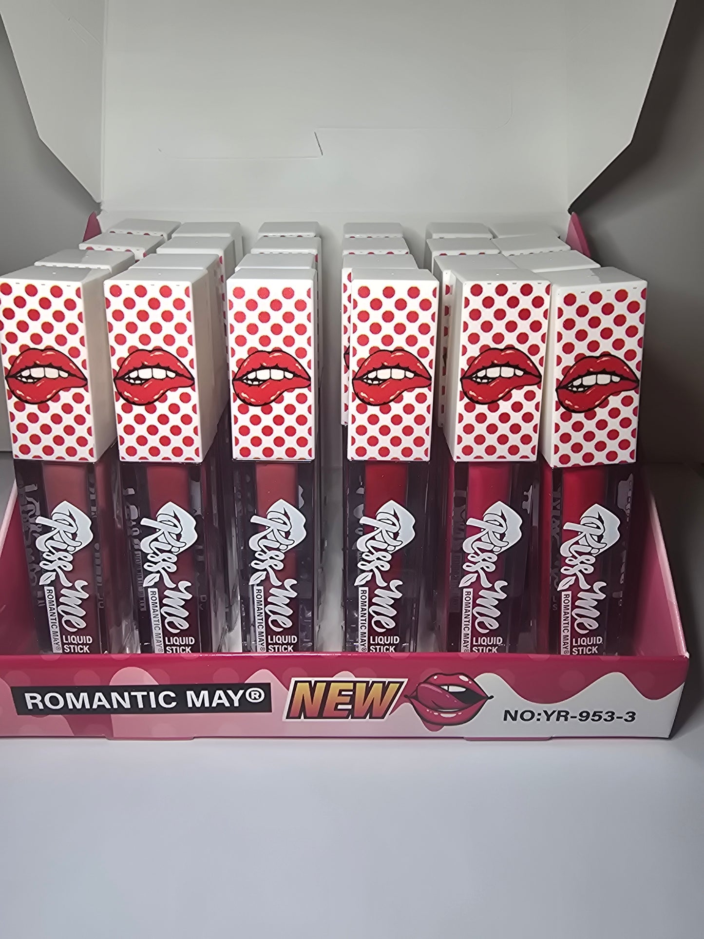 Kiss me lipstick romantic may