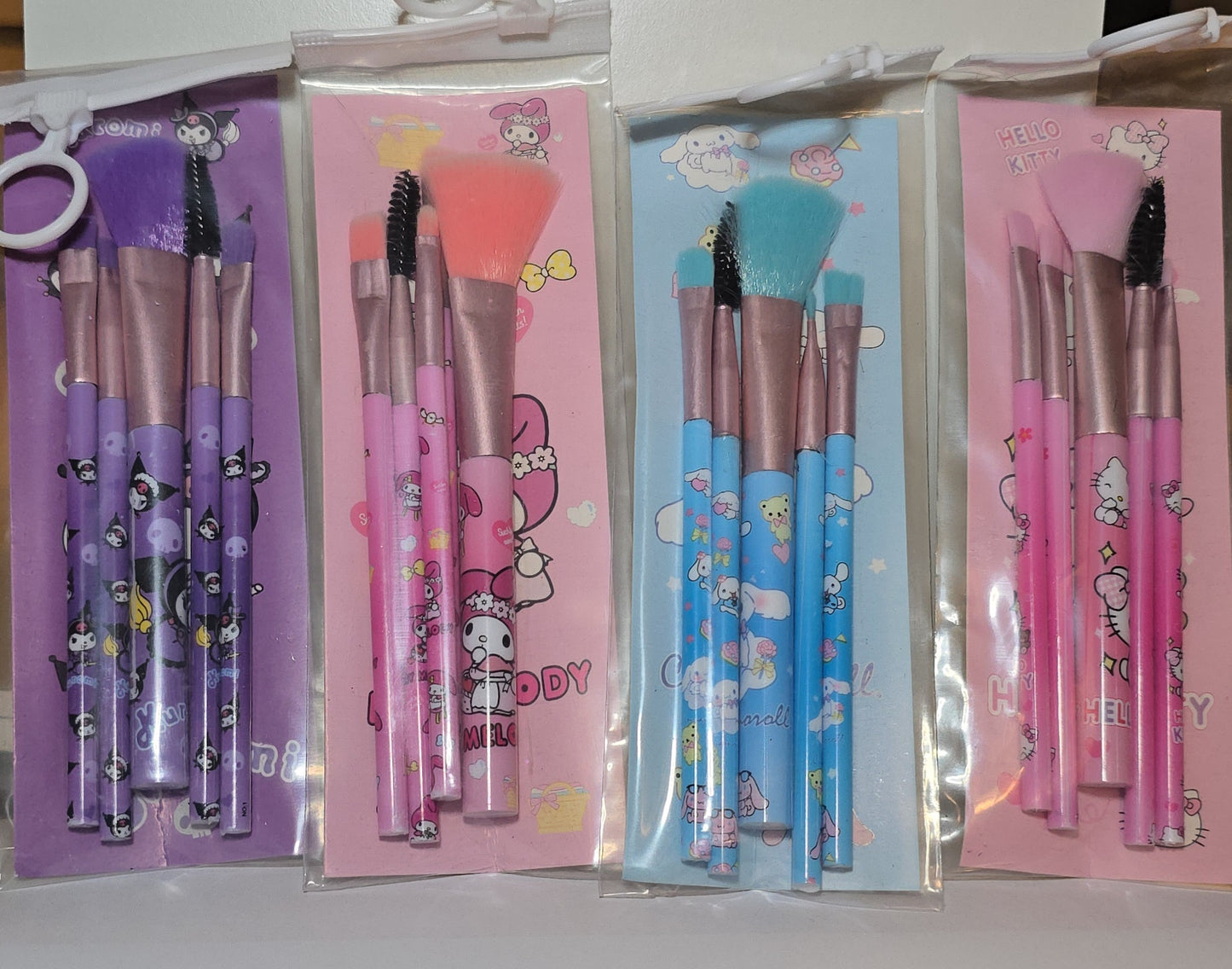 Set de 5 brochas de viaje