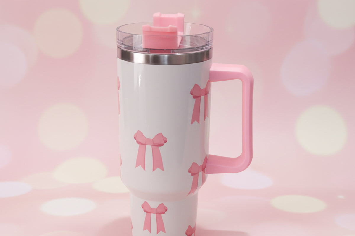 Termo con Diseño de Moño