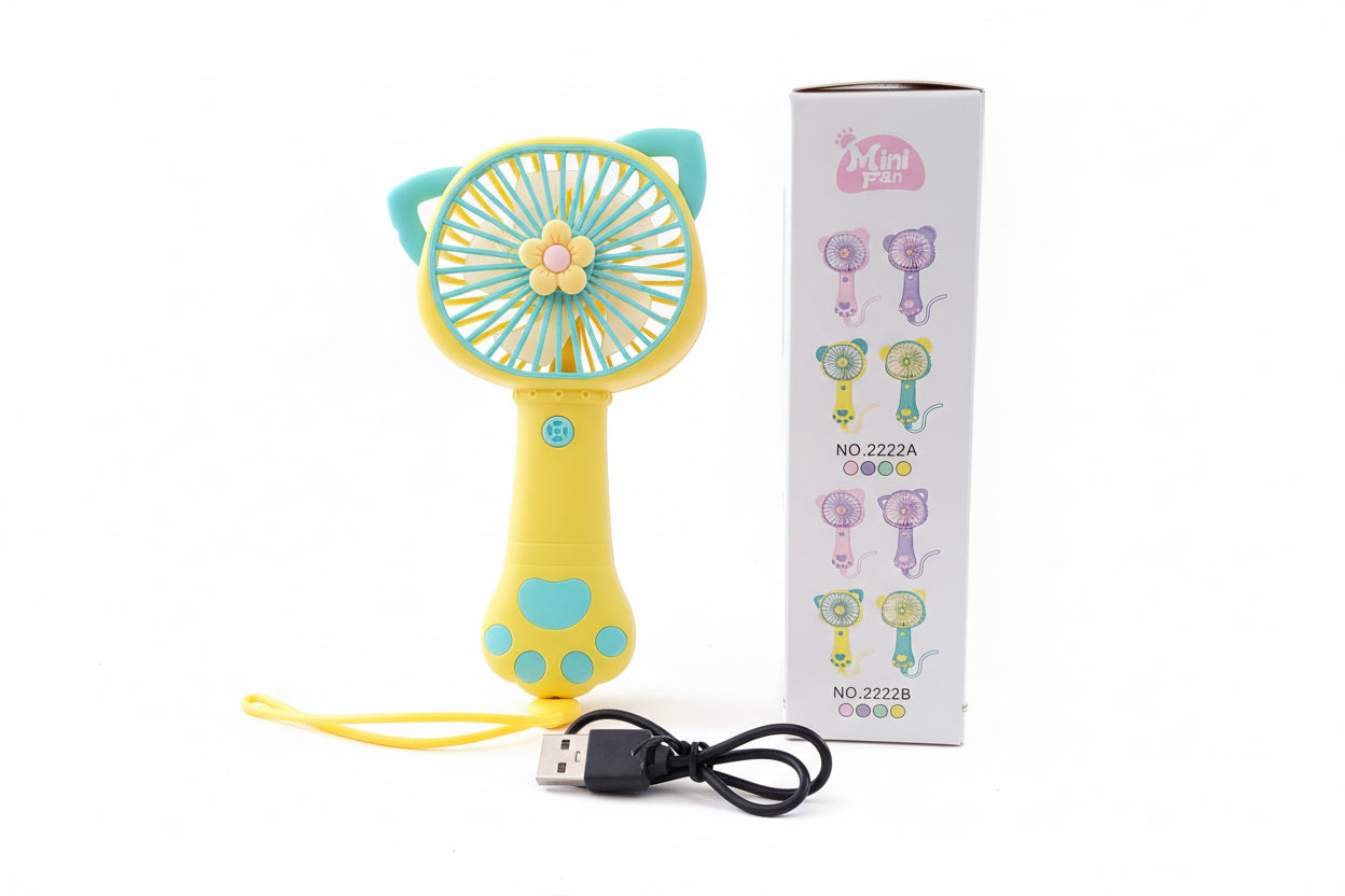 MINI VENTILADOR DE GATITA