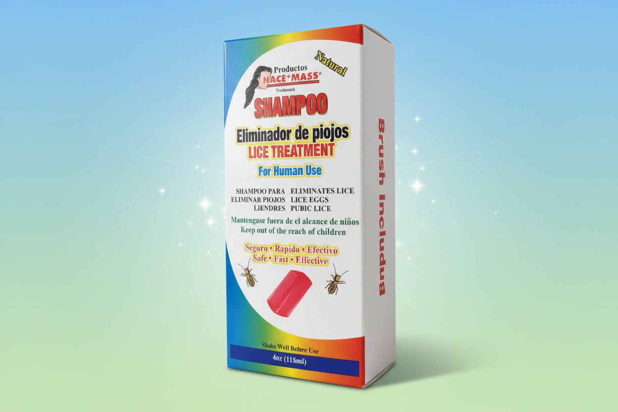 Shampoo Eliminador De Piojos.