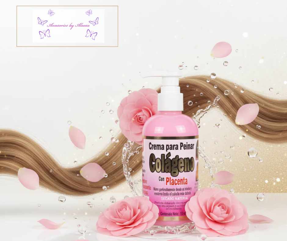 CREMA PARA PEINAR DE COLAGENO CON PLACENTA