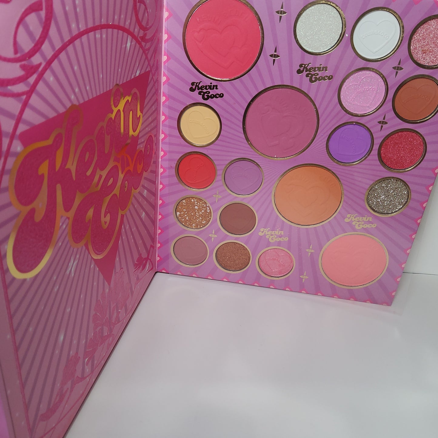 KEVIN Y COCO PURPLE DRAGON 98 COLOR EYESHADOW PALETTE