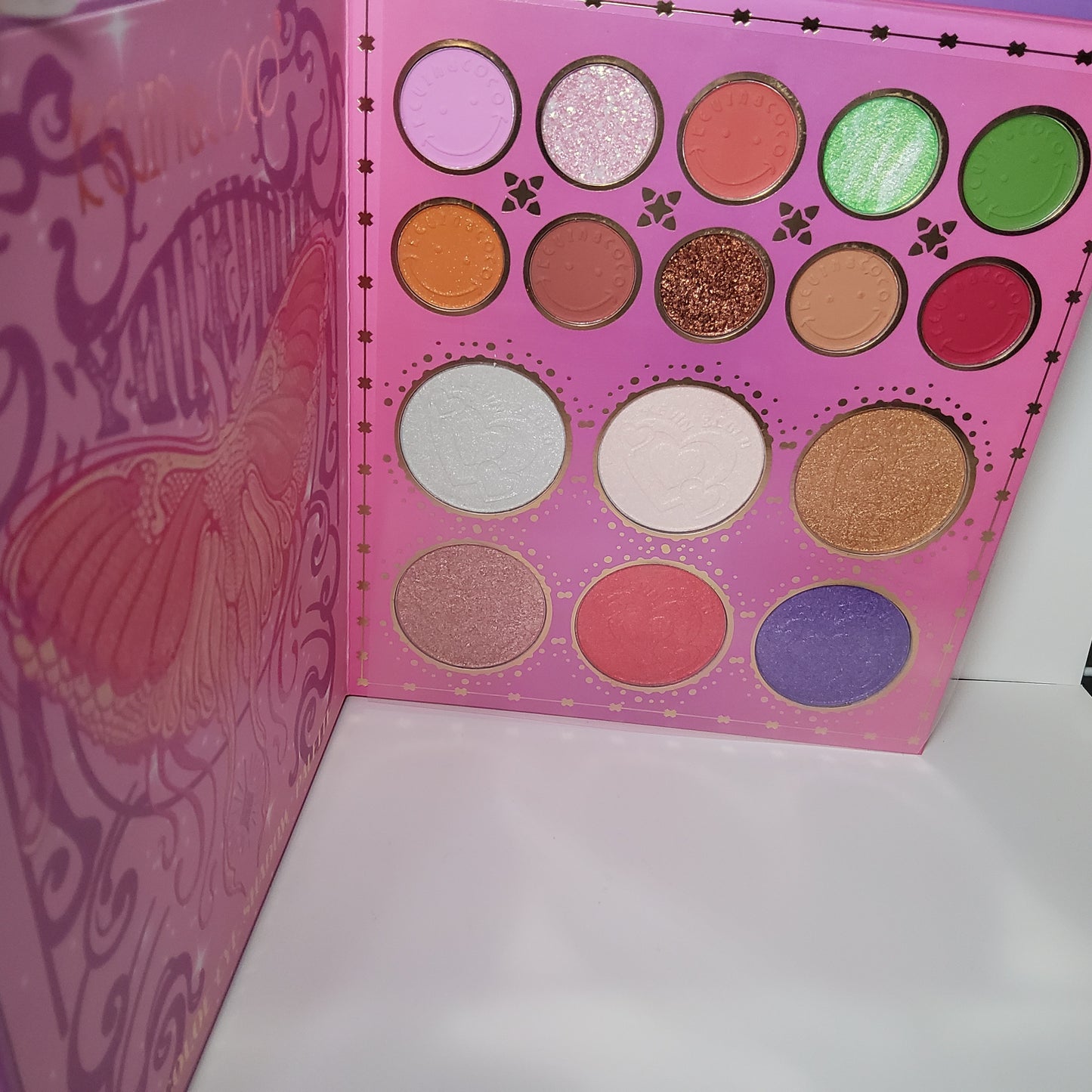 KEVIN Y COCO PURPLE DRAGON 98 COLOR EYESHADOW PALETTE