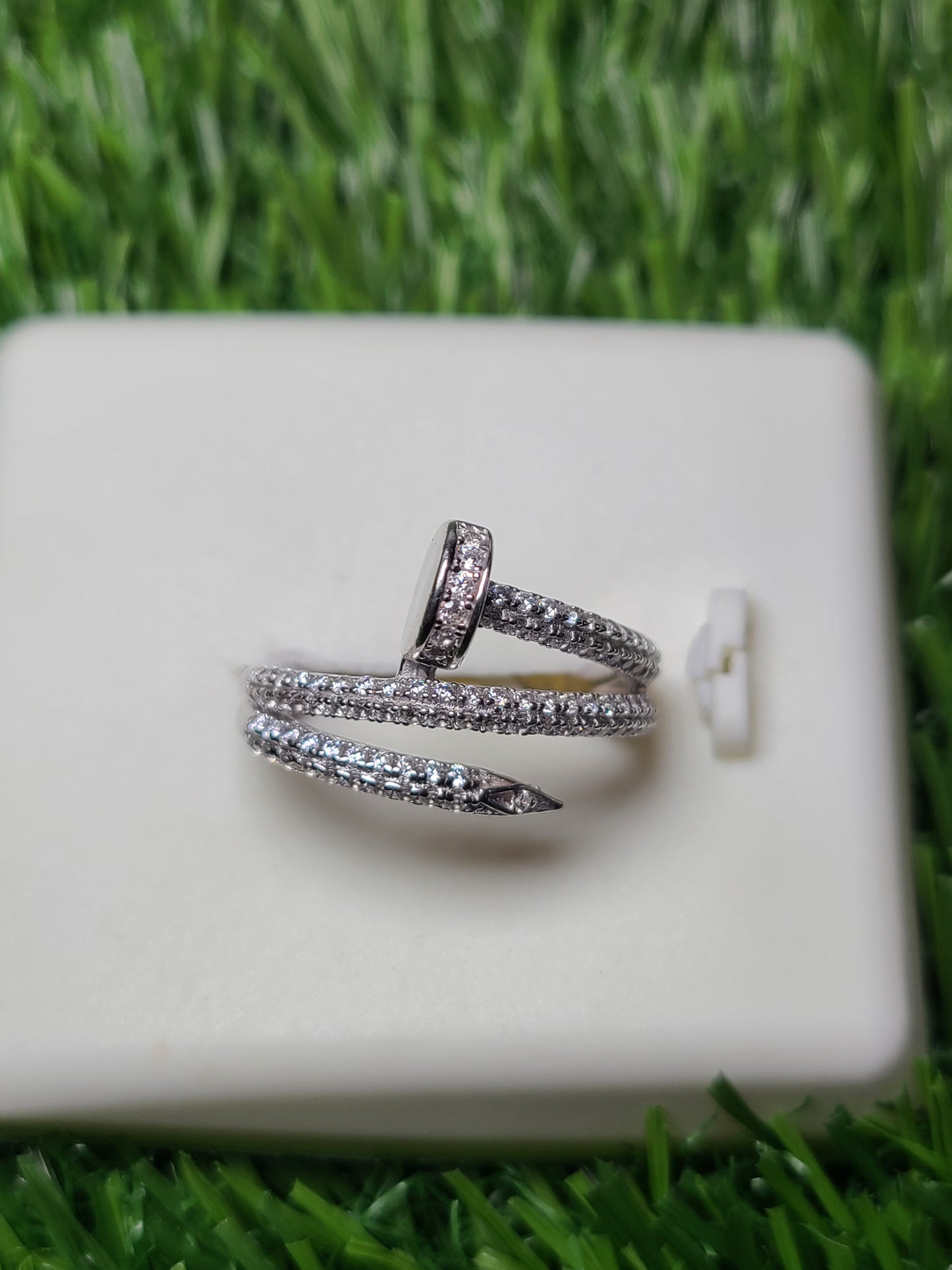 ANILLO DE PLATA DOBLE VUELTA