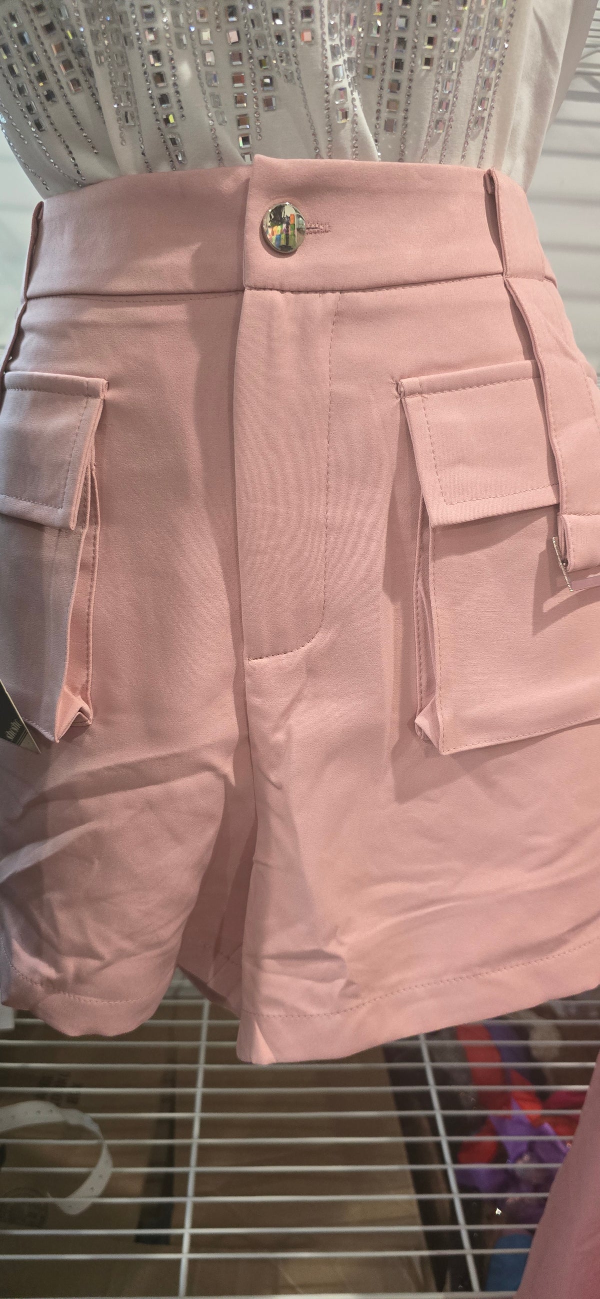 Short Cargo con Cristales