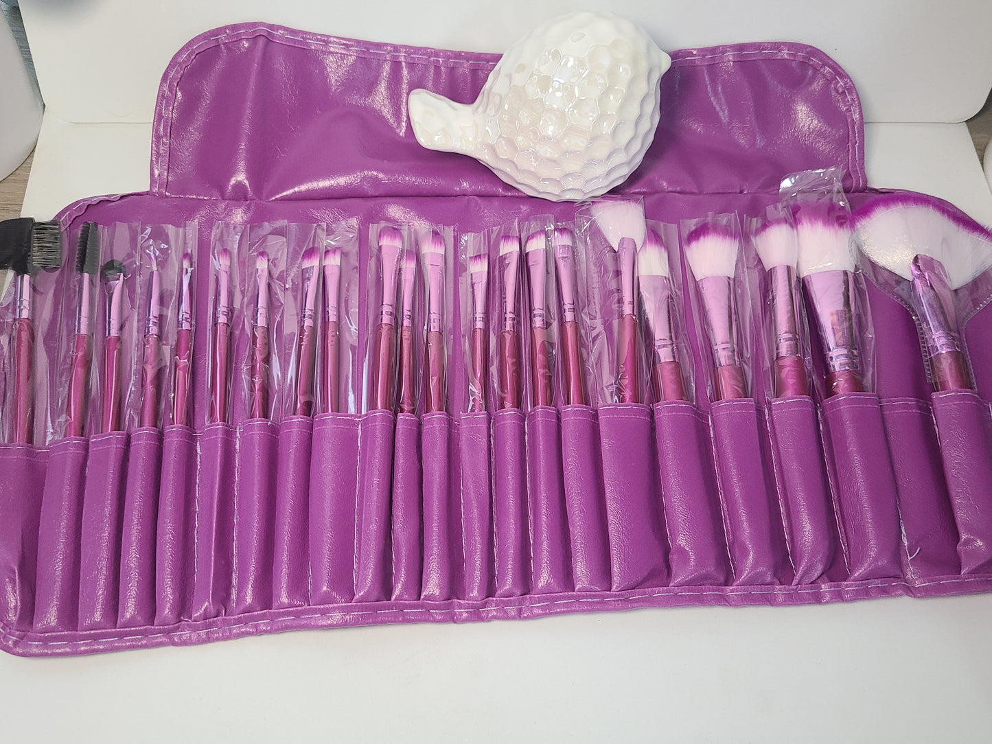 22 brochas de maquillaje