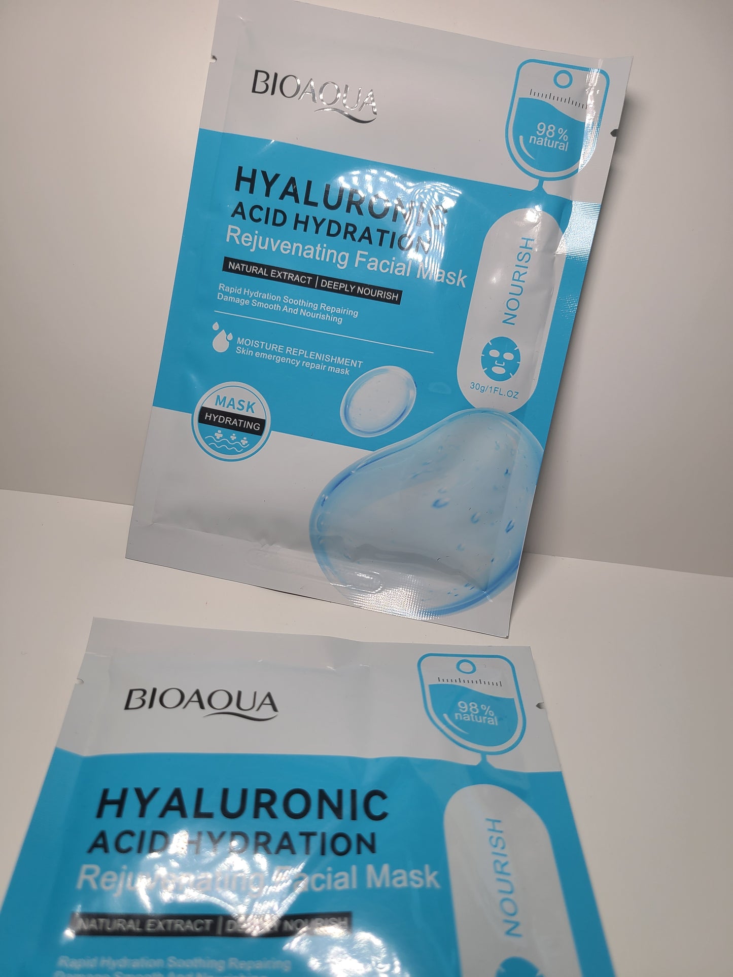 MASCARILLA FACIAL  EN PAPEL