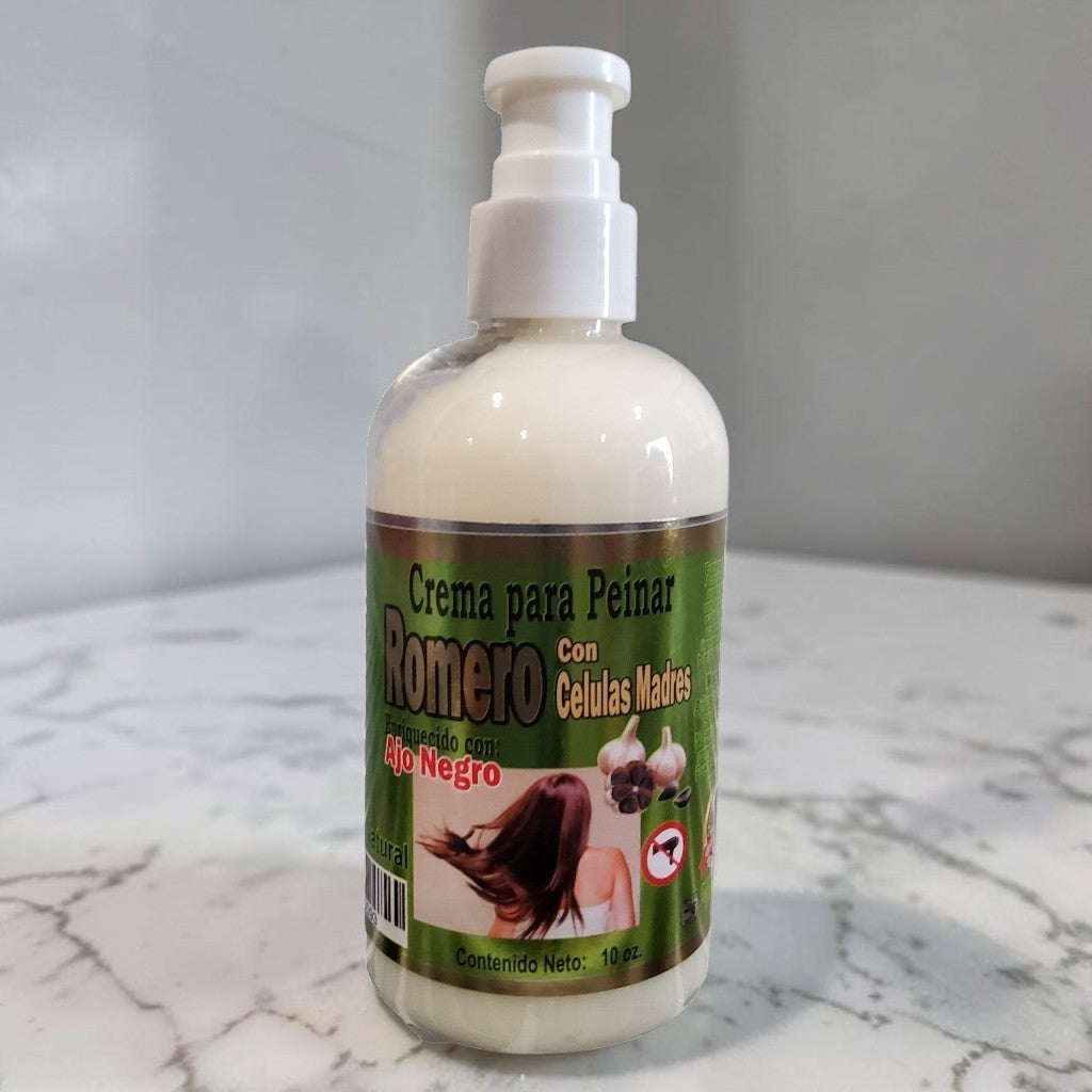 Crema para Peinar de Romero con Células Madres