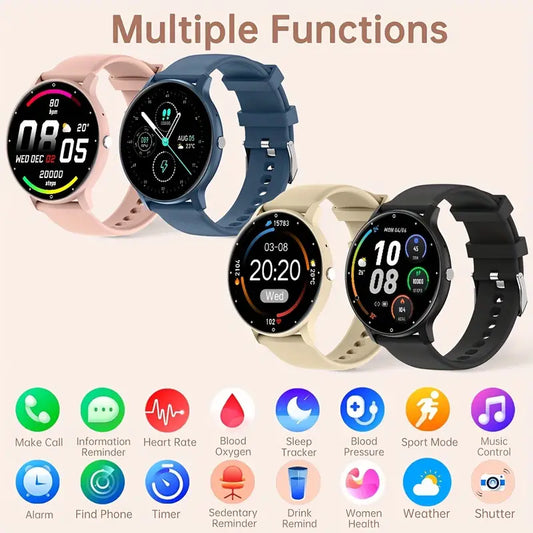RELOJ INTELIGENTE CARATULA CIRCULAR