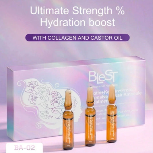 Blest professional hair care biotin+ (10 ampolletas)