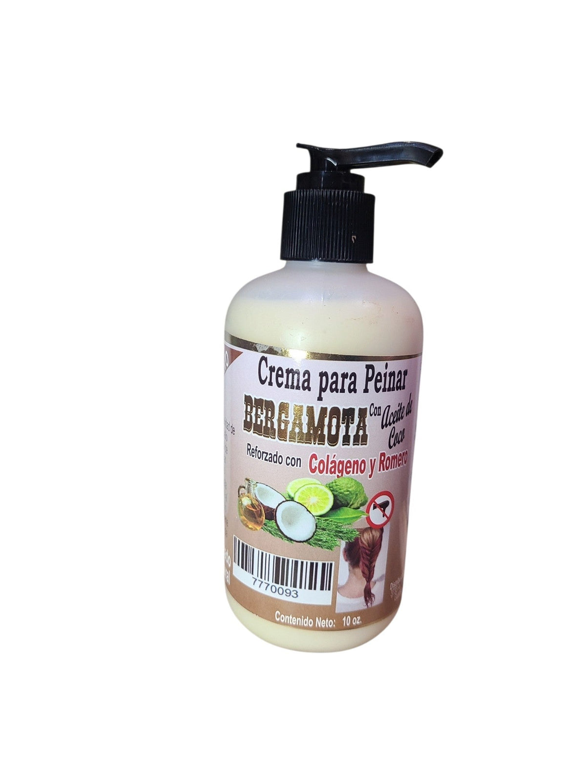 Accesorios by Alexsa keratin styling cream with bergamot, coconut oil, collagen, and rosemary for hair hydration