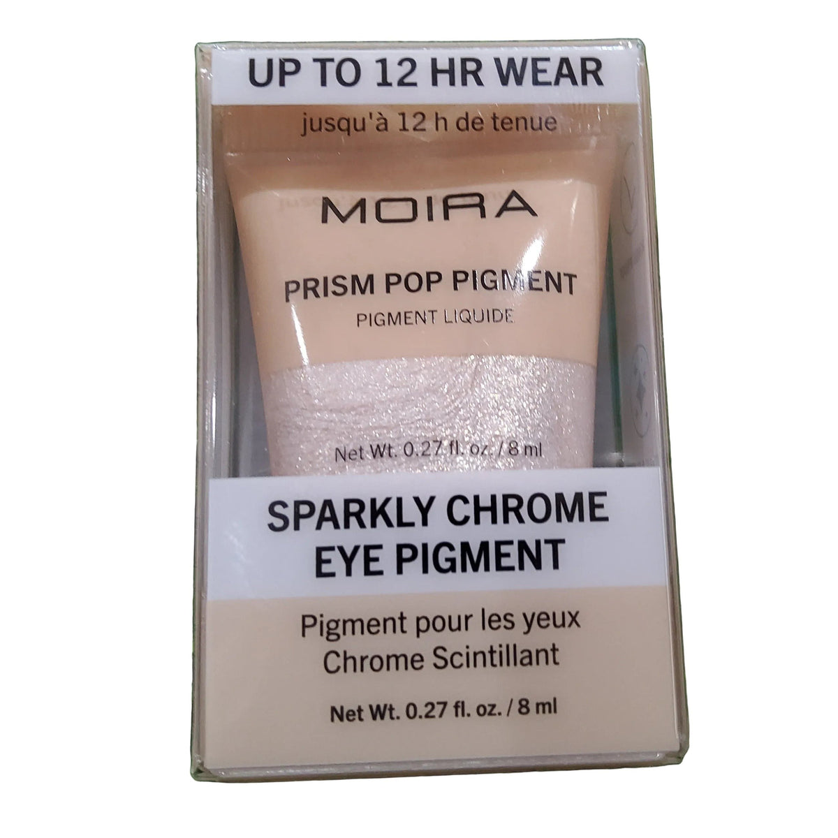 Accesorios by Alexsa Moira Sombra Prism Pop Pigment in a sparkly chrome finish for long-lasting eye makeup wear