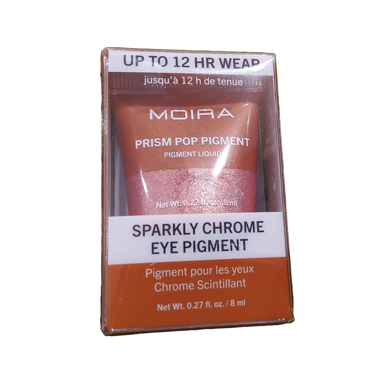 Accesorios by Alexsa Moira Sombra Prism Pop Pigment in a sparkly chrome liquid formula for long-lasting eye makeup