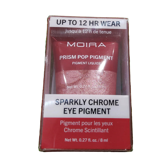 Accesorios by Alexsa Moira Sombra Prism Pop Pigment in a sparkly chrome pink liquid formula for long-lasting wear