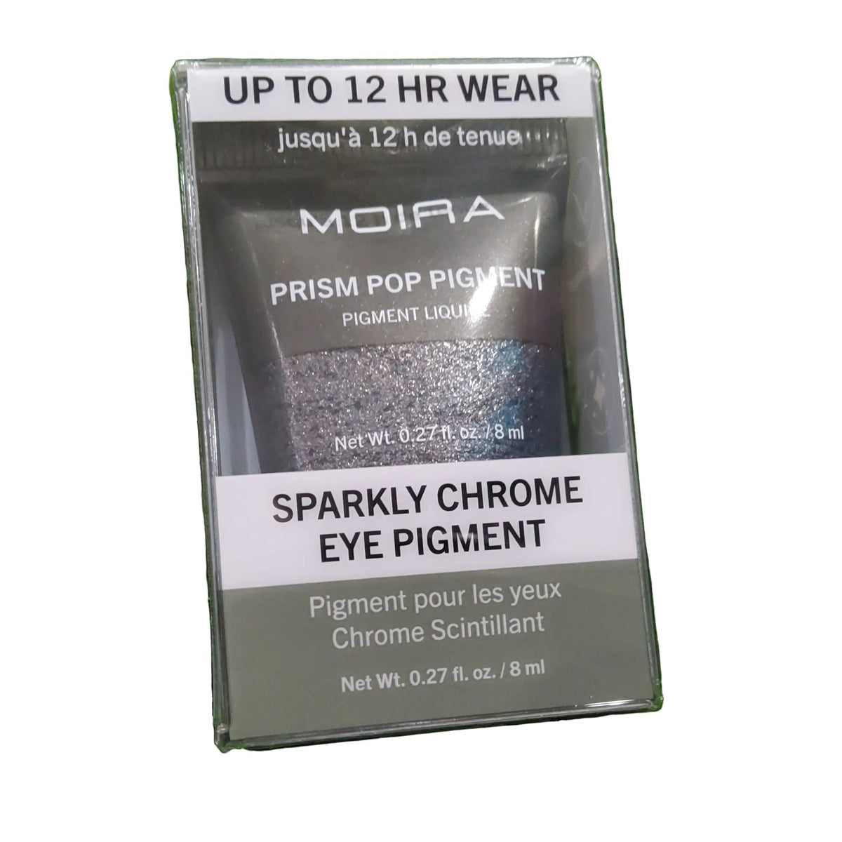 Accesorios by Alexsa Moira Sombra Prism Pop Pigment in a sparkly chrome finish for long-lasting eye makeup