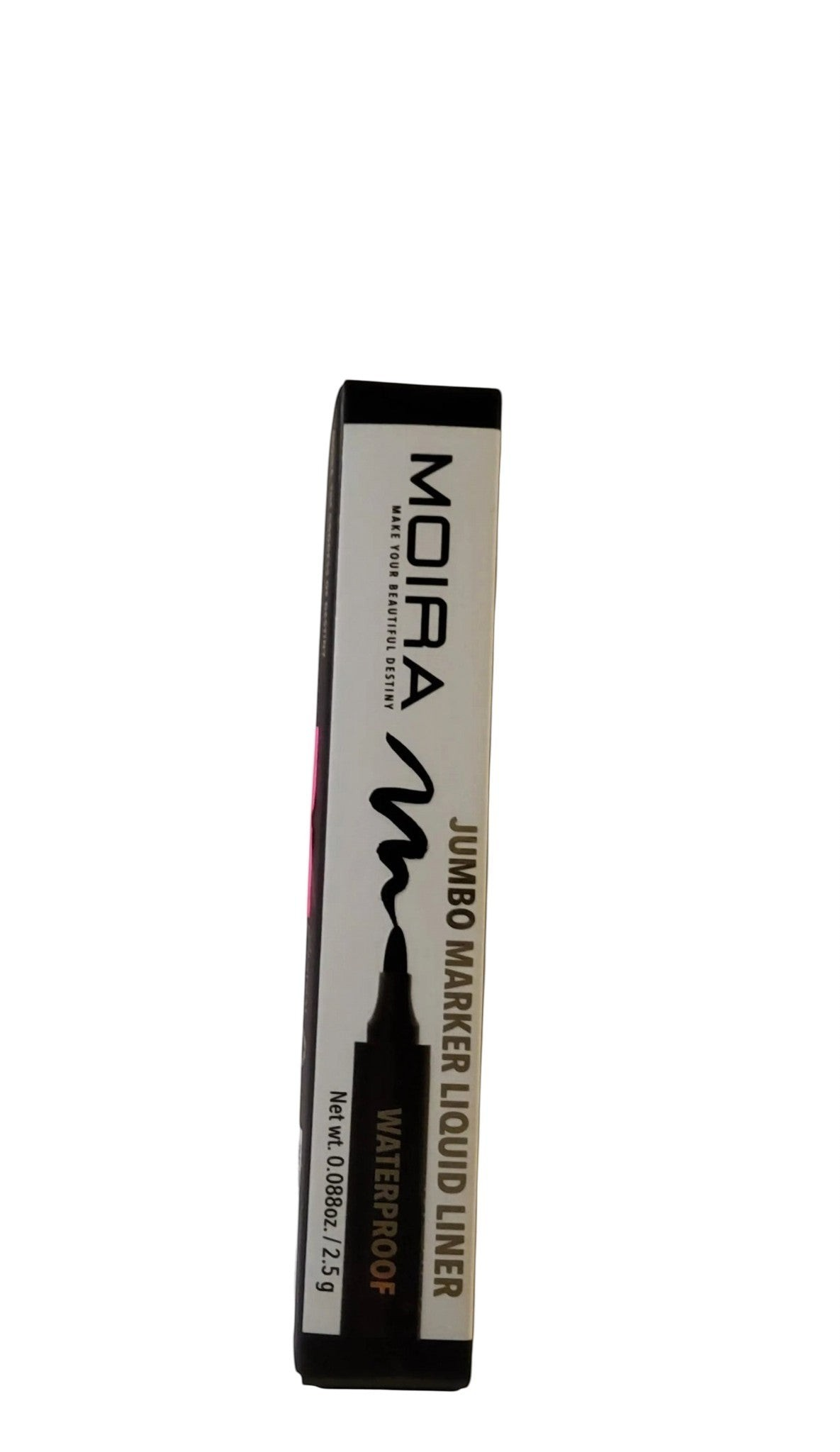 Accesorios by Alexsa Moira jumbo marker liquid eyeliner in black waterproof formula in its retail packaging