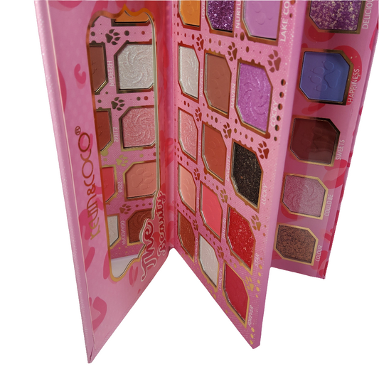 KEVIN & COCO THE BEAUTY CHEETAH 50 COLORS EYESHADOW PALETTE