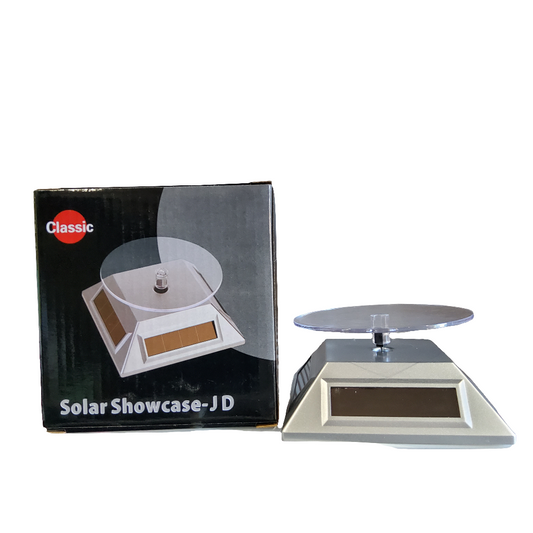 DISPLAY GIRATORIO SOLAR CASE SHOWCASE- JD