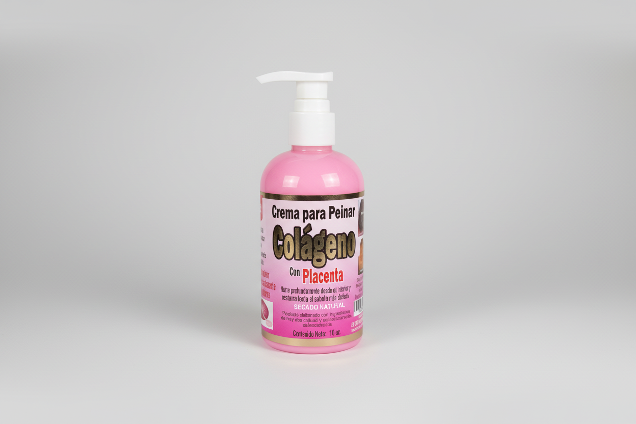 CREMA PARA PEINAR DE COLAGENO CON PLACENTA