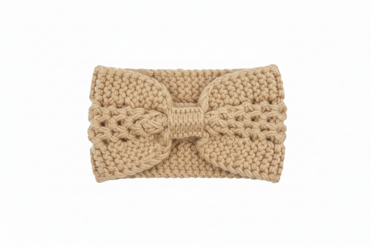 DIADEMA TEJIDA DE DAMA (CROCHET)