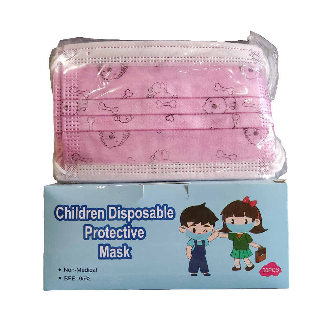 Cubrebocas Infantil con Diseño