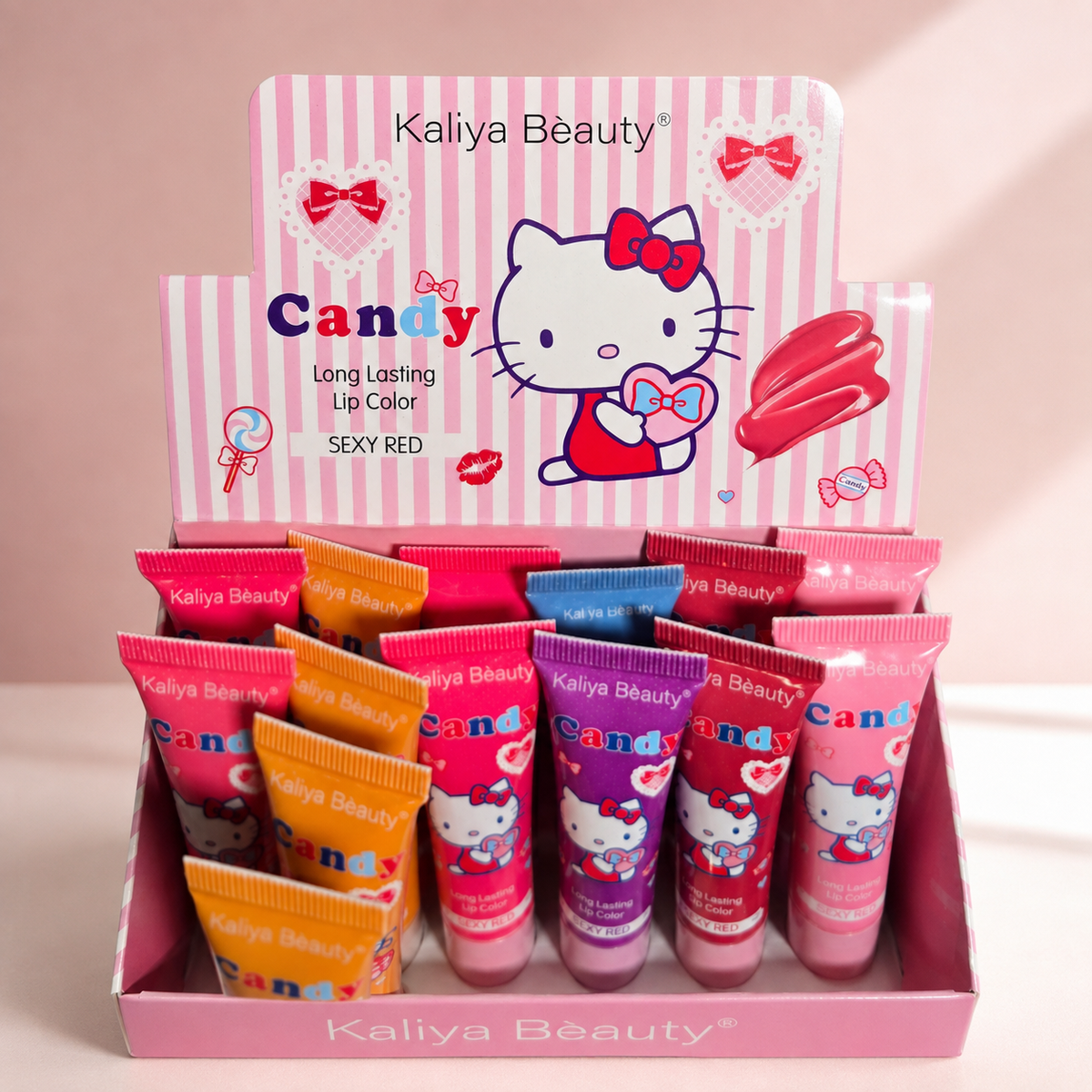 Exhibidor Candy Lip Color Kaliya Beauty