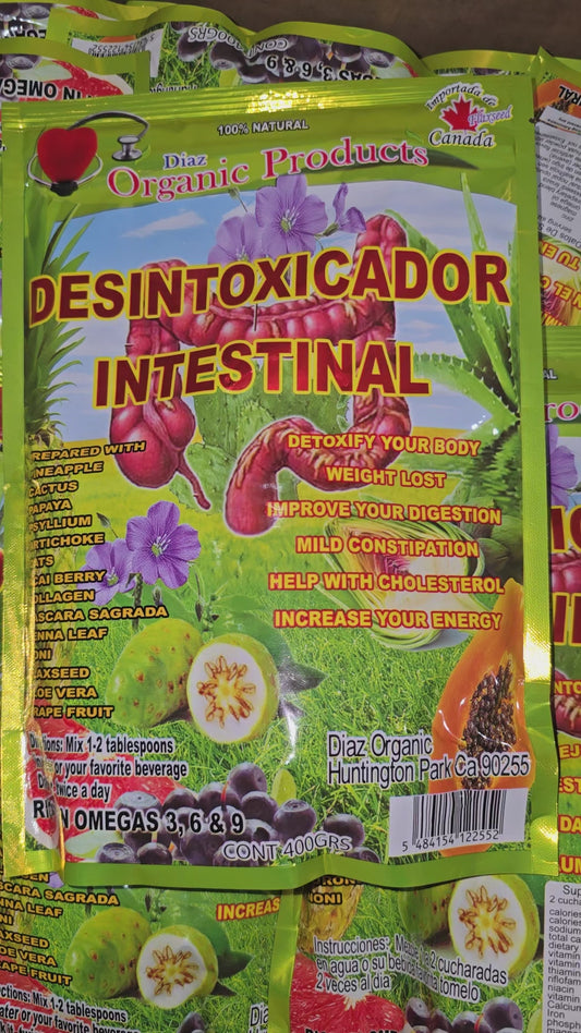 Desintoxicador intestinal organico