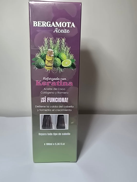 Aceite de bergamota reforzado con keratina