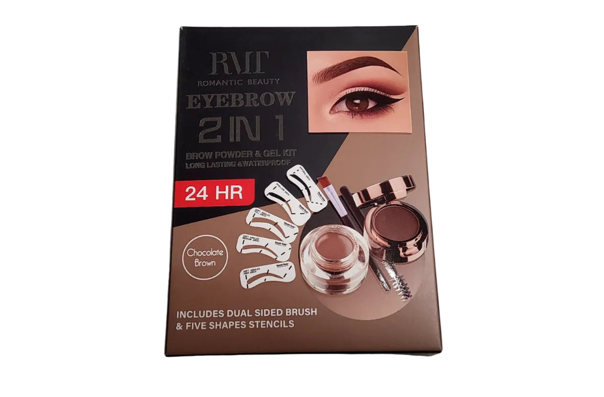 Kit de Cejas 2 en 1 Polvo y Gel – RMT