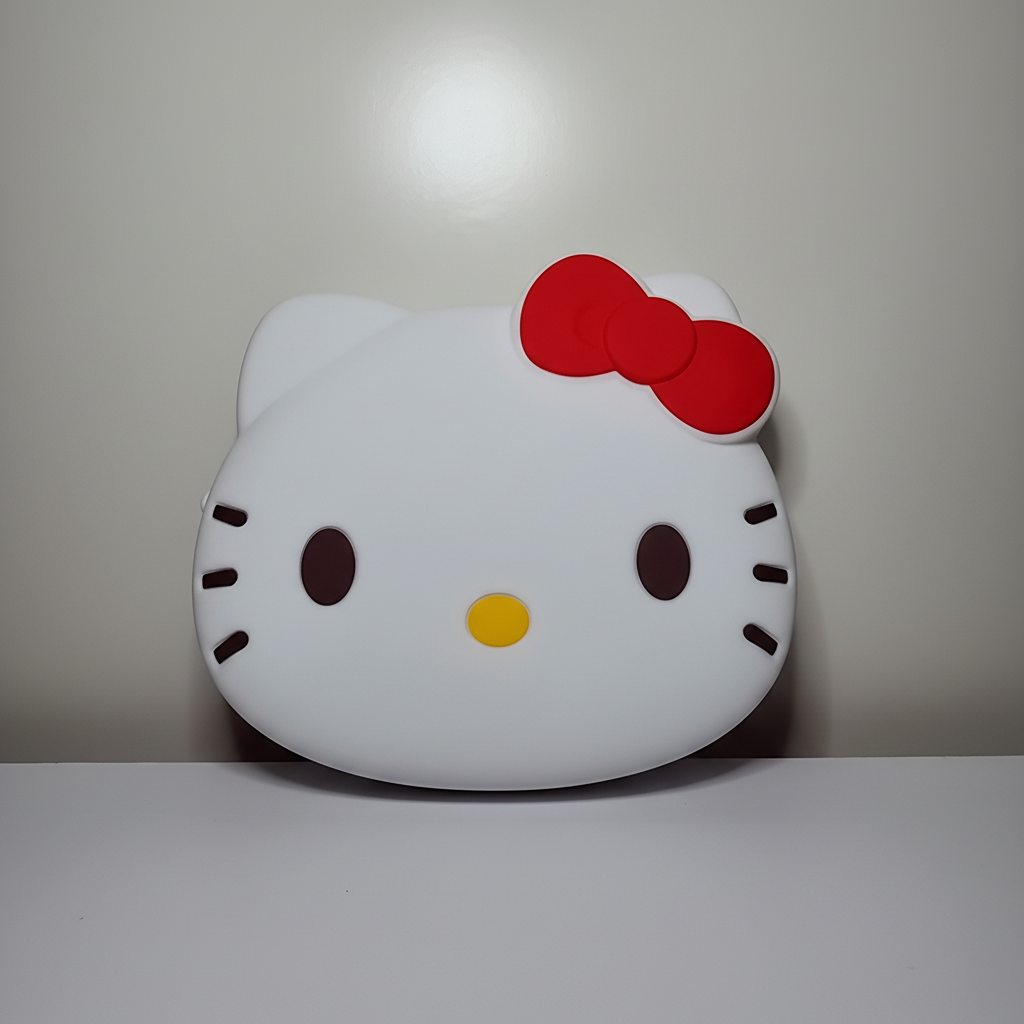 Bolsa Infantil de Silicón con Correa y Diseño de Gato