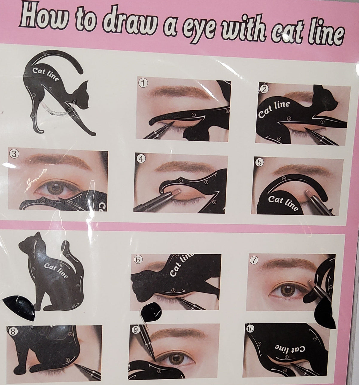 Cat Line – Plantilla para Delineado