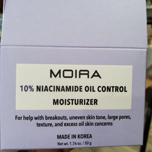 MOIRA 10% NIACINAMIDE OIL CONTROL MOISTURIZER