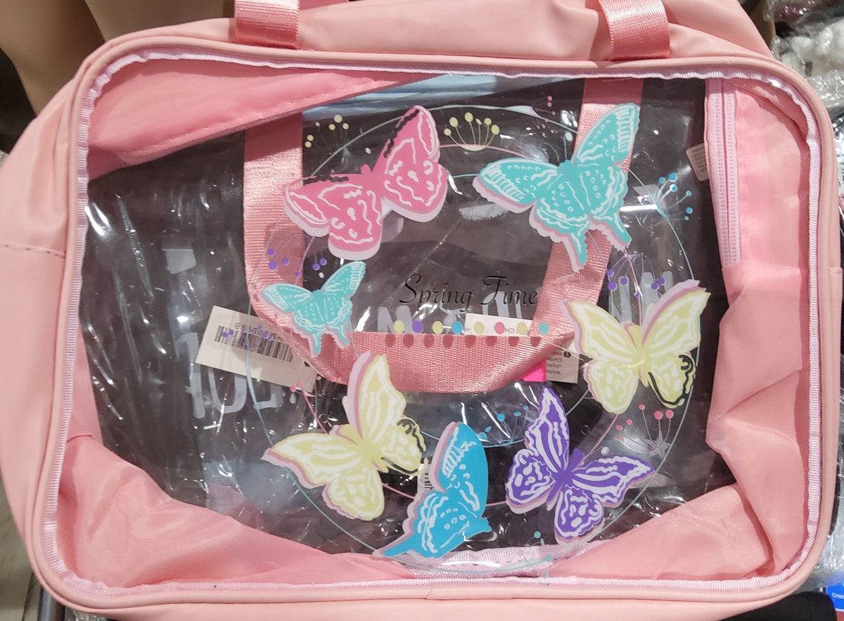 Bolsa Cosmetiquera Transparente Grande