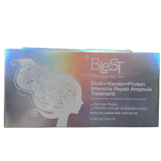 Bless profesional hair care, biotin + protein intensive repair ampoule treatment
