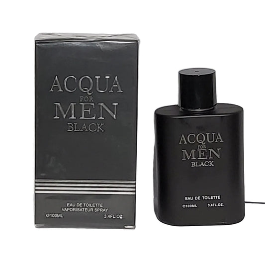 ACQUA FOR MEN BLACK.