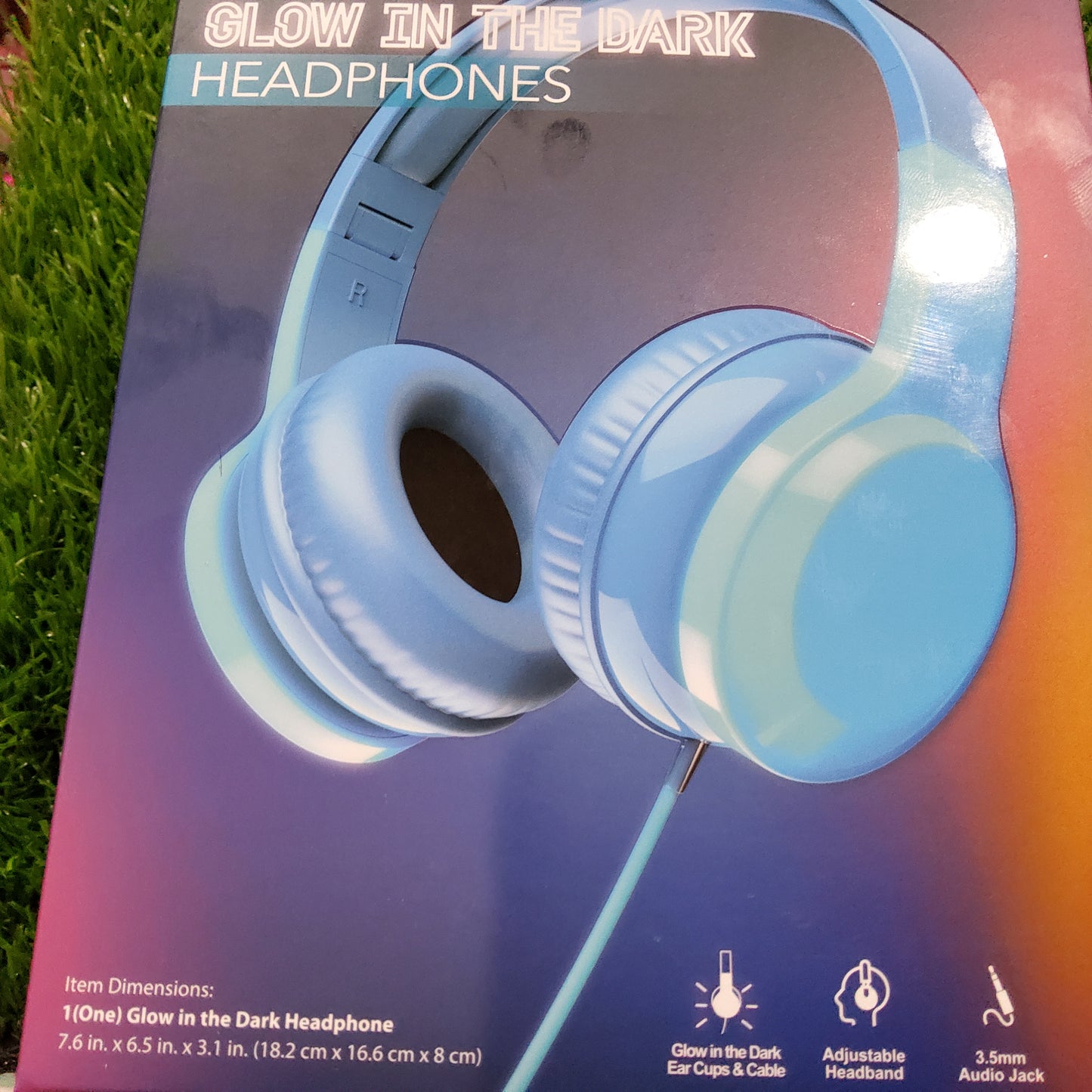 GLOW IN THE DARK HAEDPHONES