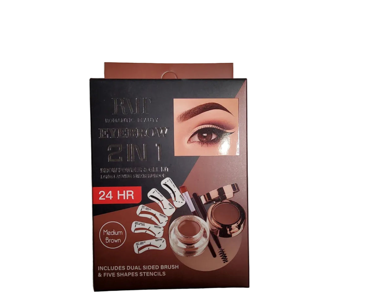 Kit de Cejas 2 en 1 Polvo y Gel – RMT