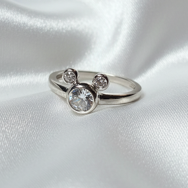 Anillo de plata 925 diseño de Minie.