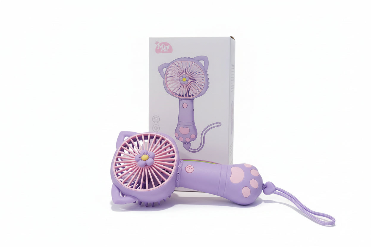 MINI VENTILADOR DE GATITA